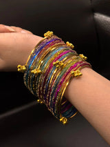 Kashmiri kaanch Bangles Set